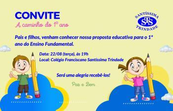 Seu filho está a caminho do 1º ano? Então, esse evento é para vocês! 
